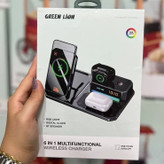 پایه شارژ وایرلس GREEN 6 IN 1