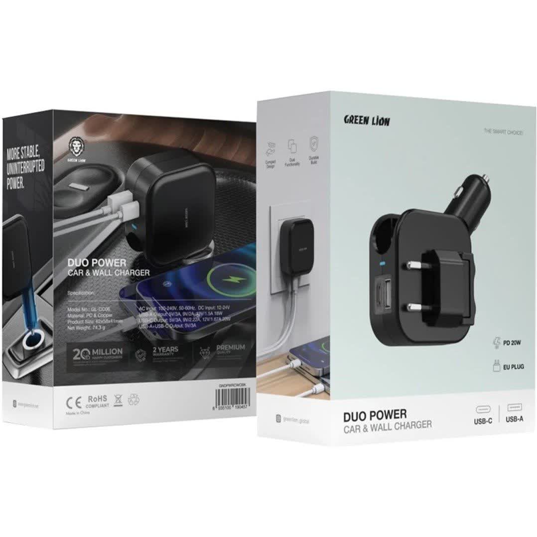 فندکی GREEN DUO POWER GL-CC06