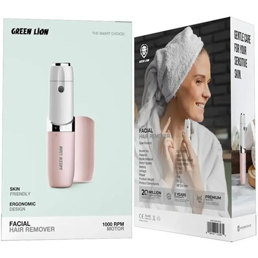 ماشین اصلاح موی صورت بانوان گرین لاین مدل facial hair remover