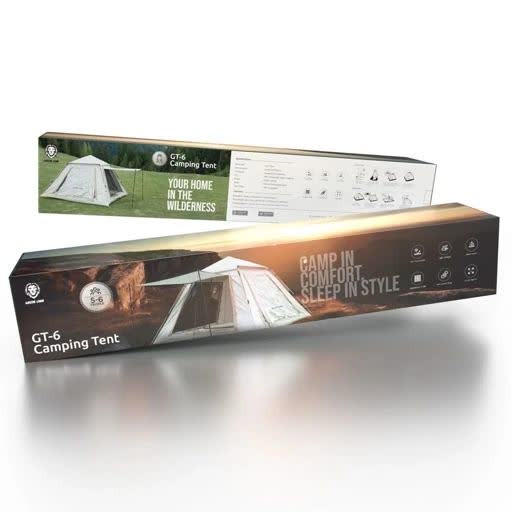 چادر مسافرتی گرین لاین مدل GT-6