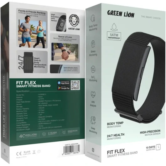 مچبند هوشمند GREEN LION Fit Flex