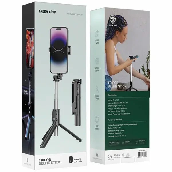 سه پایه سلفی گرین لاین مدل TRIPOD SELFIE